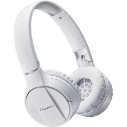 Pioneer SE-MJ553BT Bluetooth Headphones (White)