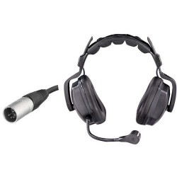 Intercom Headsets | Eartec Ultra Double Around-Ear Intercom Headset (5-Pin XLR-M)