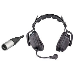 Intercom hoofdtelefoon | Eartec Ultra Double Around-Ear Intercom Headset (5-Pin XLR-M)