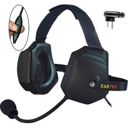 Micro Casque | Eartec Xtreme Headset With Push-To-Talk Control for 2-Pin Motorola Radios