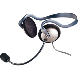Kopfhörer mit Mikrofon | Eartec Monarch Low-Profile Midweight Plug-In Headset for UltraLITE HUB Intercom System