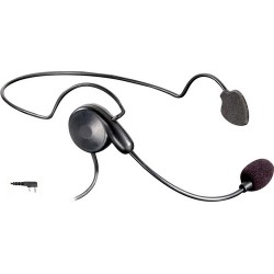 Micro Casque Single-Ear | Eartec Cyber Headset with Inline PTT & Kenwood 2-Pin Connector