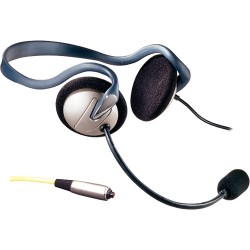 Micro Casque Dual-Ear | Eartec Monarch Headset with Inline PTT for MC-1000 Radio