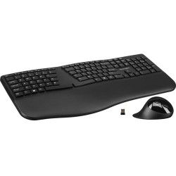 Kensington | Kensington Pro Fit Ergo Wireless Keyboard and Mouse (Black)