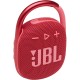 JBL Clip 4 Portable Bluetooth Speaker (Red)