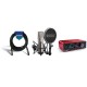 Rode Microphones NT1-A Mic, Bundle w/Focusrite Scarlett Solo & XLR Cable
