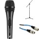 Sennheiser XS1 Dynamic Handheld Vocal Microphone Bundle