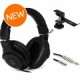 Audio-Technica ATH-M30x Closed-back Monitoring Headphones with Cable Extension and Hanger