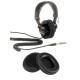 Sony MDR-7506 Professional Folding Headphones W/H&A Sheepskin Leather Earpads