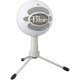 Blue Snowball iCE USB Condenser Microphone with Accessory Pack (White)