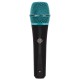 Telefunken M80 Handheld Supercardioid Dynamic Vocal Microphone, Black/Turquoise