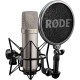 Rode NT1-A Large-Diaphragm Condenser Microphone With SM6 Shockmount and Pop filter, XLR Cable and Dust Cover