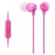 Sony MDR-EX15AP In-Ear Wired Headphones - Pink