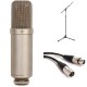 Rode NTK Large-diaphragm Tube Condenser Microphone with Stand and Cable