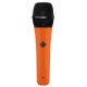 Telefunken M80 Handheld Supercardioid Dynamic Vocal Microphone, Orange & Black