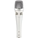 Heil Sound PR35 Large Diameter Dynamic Cardioid Handheld Microphone, Chrome Body