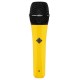 Telefunken M80 Handheld Supercardioid Dynamic Vocal Microphone, Yellow & Black