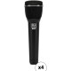 Electro-Voice ND96 Dynamic Supercardioid Vocal Microphone (4-Pack)