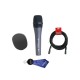 Sennheiser e 845 Wired Supercardioid Dynamic Mic with Clip W/Accessory Kit