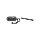 RODE NTG-4+ Directional Condenser Shotgun Microphone with Deluxe Boom Kit