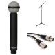 Beyerdynamic M 160 Double Ribbon Microphone with Stand and Cable
