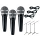 Shure PGA48 3-Pack Mic and Stand Kit Review
