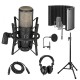 AKG Acoustics Project Studio P220 Microphone Recording Setup Kit