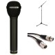 Beyerdynamic M 88 TG Hypercardioid Dynamic Vocal Microphone with Stand and Cable