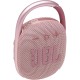 JBL Clip 4 Portable Bluetooth Speaker (Pink)