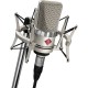 Neumann TLM-102 Large-Diaphragm Studio Condenser Microphone (Studio Set,<sp> </sp>Nickel)