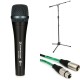 Sennheiser e 935 Microphone with Stand and Cable