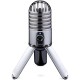Samson Meteor Large Diaphragm USB Studio Microphone - Chrome