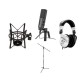 Rode NTUSB Versatile Studio-Quality USB Microphone With Tascam TH-02 Headphones