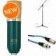 MXL V67G Large-diaphragm Condenser Microphone - Stand & XLR Cable Bundle