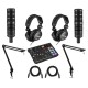 Rode RODECaster Pro Podcast Production Console with 2x Mic, Headphone, Arm