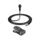 Sennheiser ME 2-II Omnidirectonal Lavalier Microphone W/AT Clothing Clip f/Cable