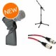 Shure Beta 56A Drum Microphone with Stand and Cable Bundle