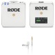 Rode Wireless GO Compact Wireless Omni Lavalier Microphone System Kit (White, 2.4 GHz)