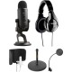 Blue Yeti USB Microphone and Recording Kit (Blackout)