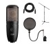 AKG Acoustics P420 Dual-Capsule True Condenser Microphone With Accessory Kit