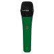 Telefunken M80 Handheld Supercardioid Dynamic Vocal Microphone, Green & Black