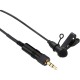 Senal OLM-2 Lavalier Microphone with 3.5mm Locking Connector for Sony UWP Transmitters