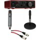 Focusrite Scarlett Solo 3rd Gen Audio Interface and Blue Microphones Ember Streaming Bundle