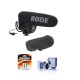 RODE VideoMic Pro On-Camera Microphone with Suspension Mount & Mini Windjammer