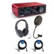 Focusrite Scarlett Solo 3rd Generation USB Interface With Accessory Bundle