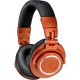 Audio-Technica Consumer ATH-M50xBT2 Wireless Over-Ear Headphones (Limited Edition, Lantern Glow Metallic Orange)