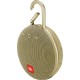 JBL Clip 3 Portable Bluetooth Speaker (Desert Sand)