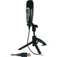 CAD U37 USB Large-Diaphragm Cardioid Condenser Recording Microphone (Black)