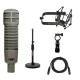 Electro-Voice RE20 Microphone and Desktop Broadcaster Kit