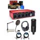 Focusrite Scarlett 18i8 3rd Generation USB Interface - With Microphone Bundle